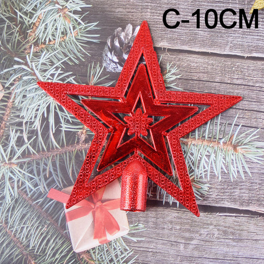 Estrella de Cinco Puntas para Árbol de Navidad - Acabado Cromado Triple Capa - Image 9