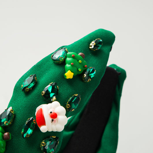 Diadema Navideña Personalizada con Árbol de Navidad - Image 3
