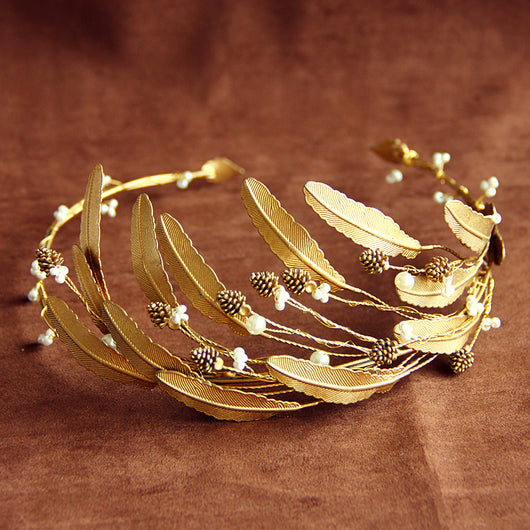 Tiara Nupcial Estilo Europeo Barroco Retro - Image 4