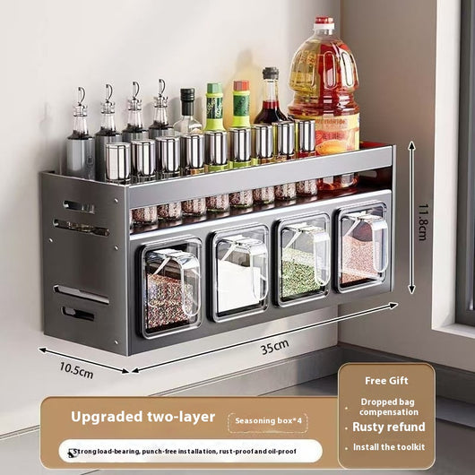 Organizador de Especias para Cocina - Estante de Almacenamiento Moderno - Image 15