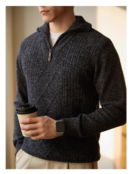 Suéter Cálido de Punto para Hombre - Image 2