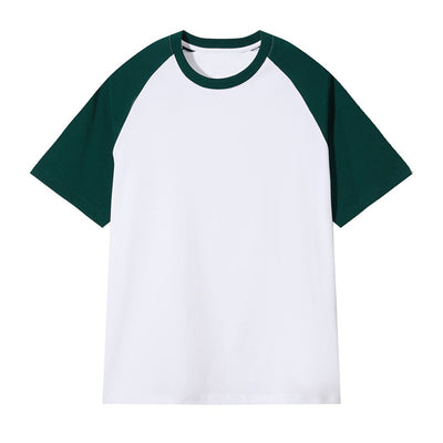 Camiseta Holgada de Algodón con Manga Raglán para Hombre - Image 6