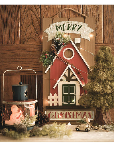 Adornos Navideños de Madera - Casitas Decorativas - Image 11