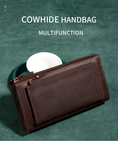 Billetera Móvil de Cuero Premium Capacidad Grande - Image 22