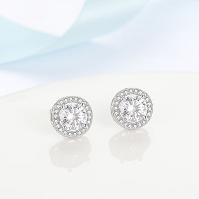 Aretes de Diamantes Blancos con Personalidad - Joyería de Moda Internacional - Image 7
