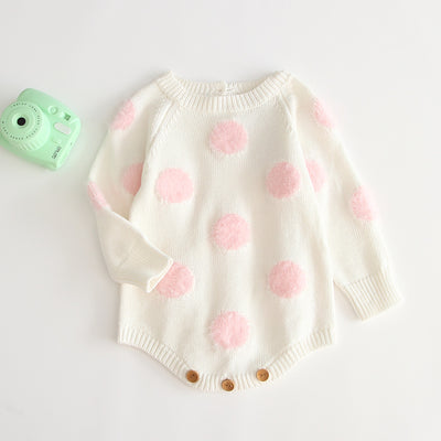 Peto de lana tejida para bebé niña - Image 19