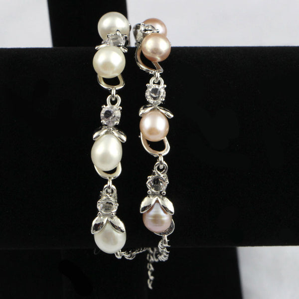 Pulsera de Perlas de Agua Dulce