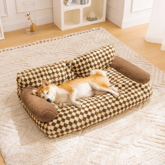 Casa Cama para Mascotas Acolchada Desmontable y Lavable - Todas las Estaciones - Image 33