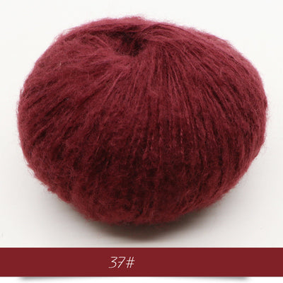 Suéter y chal de mohair para bebé con detalle de tejido - Image 85