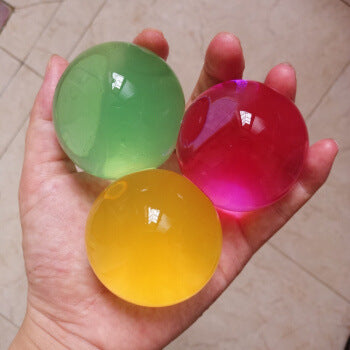 Bola de Cristal Absorbente Gigante - Juguete Sensorial de Agua para Bebés