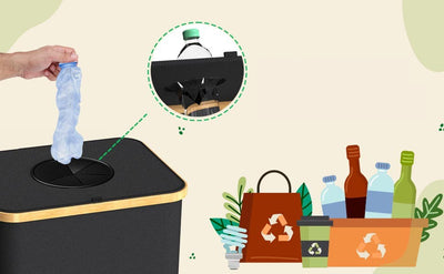 Cesto de Almacenamiento Plegable con Compartimentos para Reciclaje - Image 12