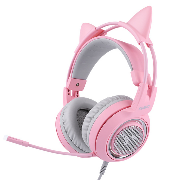 Auriculares Gaming G951 7.1 Sonido Envolvente USB con Orejas LED