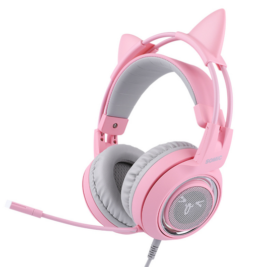 Auriculares Gaming G951 7.1 Sonido Envolvente USB con Orejas LED