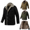 Abrigo Cálido Casual Coreano para Hombre - Importación