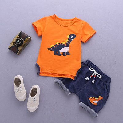 Conjunto de Dos Piezas Temática Dinosaurio