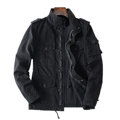 Chaqueta Casual Suelta con Cierre para Hombre - Image 5
