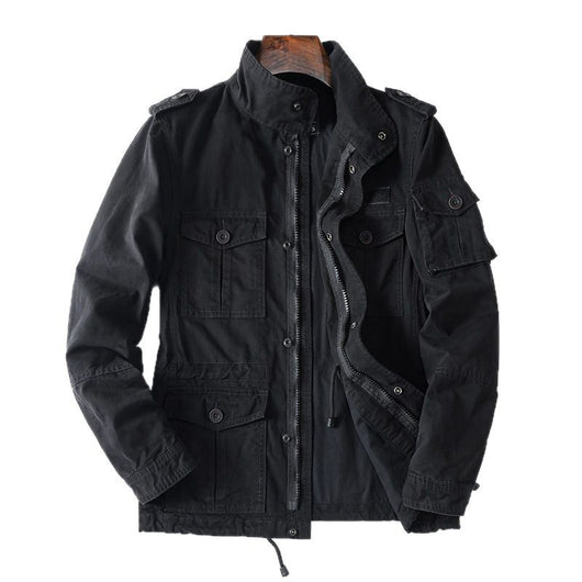 Chaqueta Casual Suelta con Cierre para Hombre - Image 5