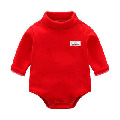 Pijama Gateador Terciopelo Cálido con Diseño Triangular para Bebé - Image 13
