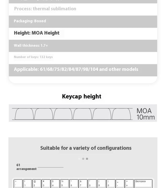 Adaptador Magnético PBT Wooting para Teclados Mecánicos - Image 8