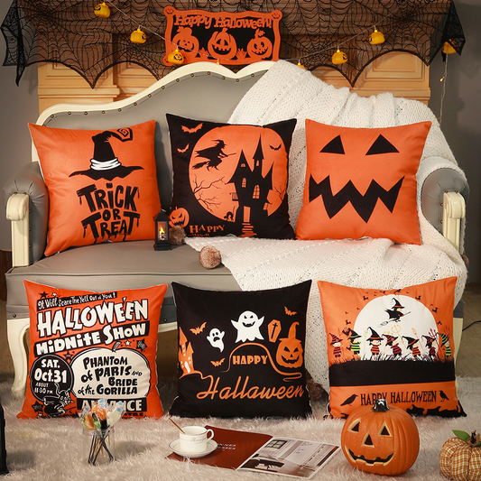 Cojín y Funda de Almohada para Sofá en Tema Halloween