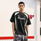 Camiseta de Baloncesto Tejida Cuello Redondo Estilo Americano