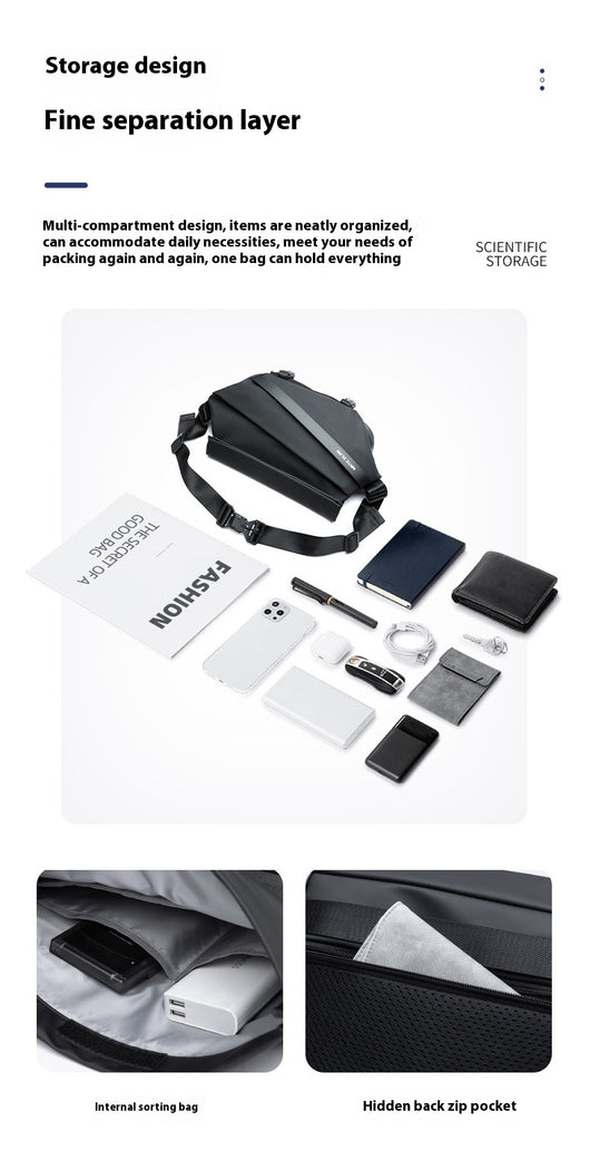 Bolsa de Pecho de Gran Capacidad PVC para Ciclismo y Aventura - Image 15
