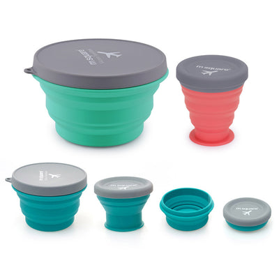 Kit de Cubiertos Plegables con Tazón de Silicona para Viajes y Camping - Image 29