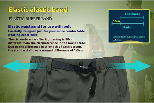 Pantalones de Escalada Transpirables Impermeables Slim Fit - Image 20