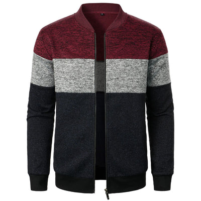 Suéter de Punto Grueso con Bloques de Color para Hombre - Image 16