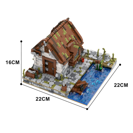 Casa de Pesca Costera - Juego de Bloques de Construcción - Image 5