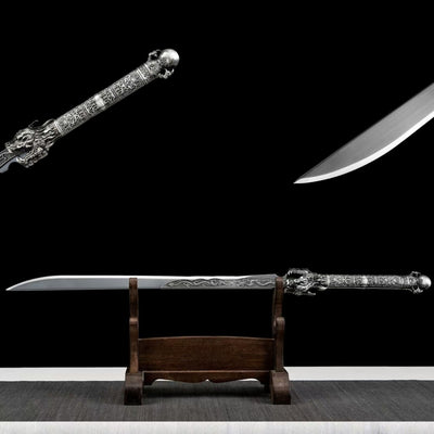 Espada Han Forjada a Mano - Réplica Histórica en Acero Mangánico Coleccionable - Image 2