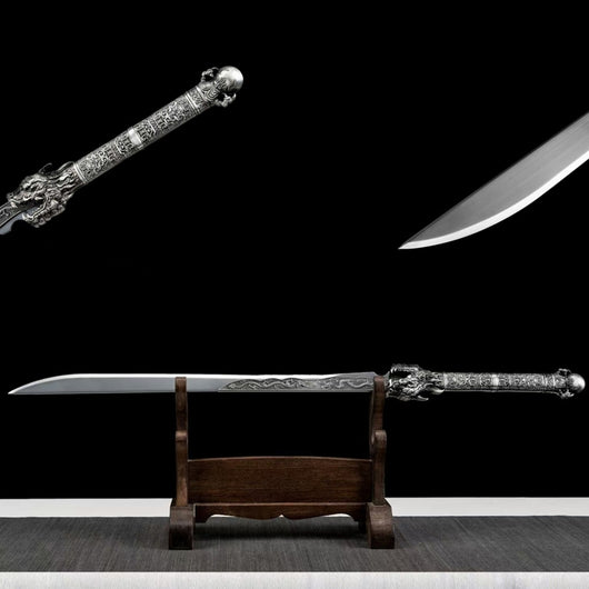 Espada Han Forjada a Mano - Réplica Histórica en Acero Mangánico Coleccionable - Image 2