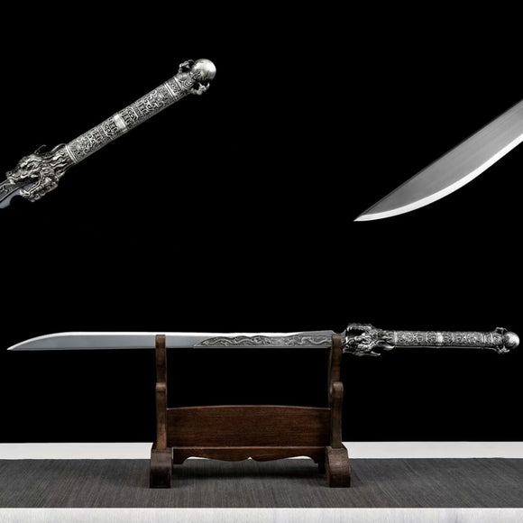 Espada Han Forjada a Mano - Réplica Histórica en Acero Mangánico Coleccionable
