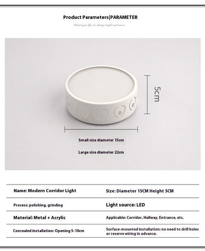Foco LED Moderno Minimalista para Pasillos y Balcones - Image 19
