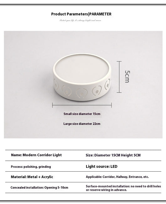 Foco LED Moderno Minimalista para Pasillos y Balcones - Image 19