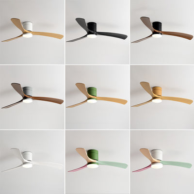 Ventilador de Techo con Luz Integrada Moderno y Minimalista