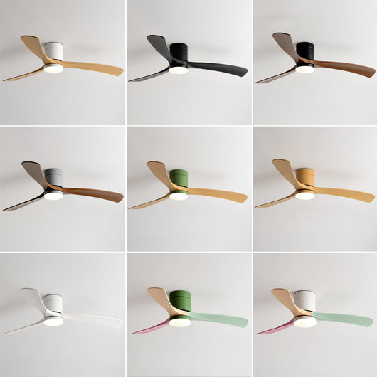 Ventilador de Techo con Luz Integrada Moderno y Minimalista