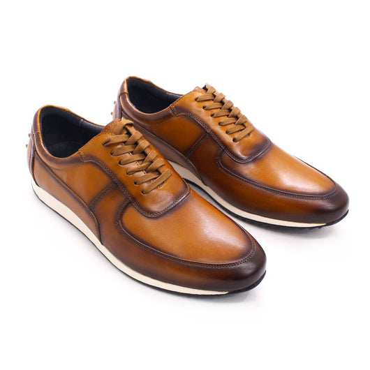 Zapatos de Cuero Esponjoso para Caballero con Suela de Goma - Image 12