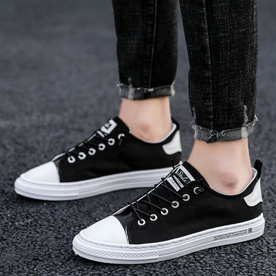 Zapatos de lona casual planos para hombre - Image 11