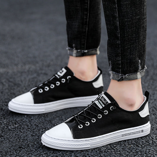 Zapatos de lona casual planos para hombre - Image 11