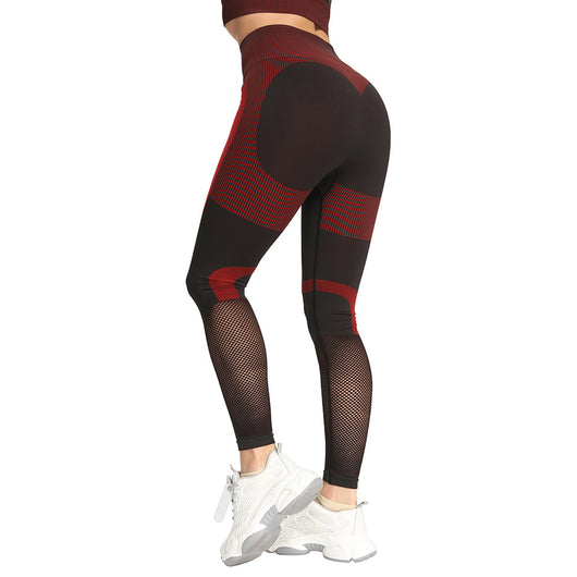 Traje de Yoga Levantador de Caderas sin Costuras con Diseño Hueco - Image 7