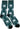 Call of Duty Black Ops 4 Green and White Skull Crew Sock Pair - Tekeno