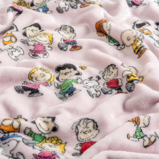 Cobija de felpa Peanuts Velvet Loft Snoopy 140 x 178 cm – Diseño The Flying Ace, oficial y ultra suave - Tekeno