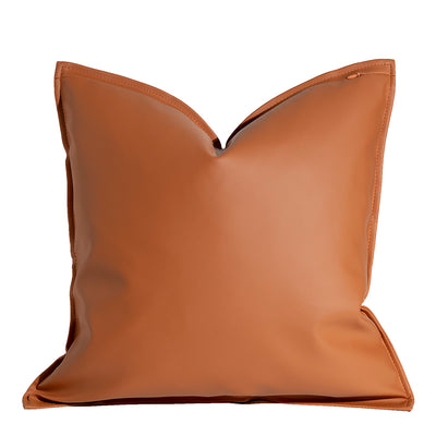 Almohada de Apoyo Lumbar Estilo Nórdico en Cuero Genuino - Image 3