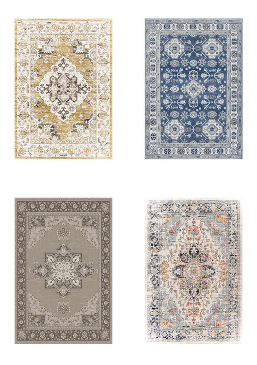 Tapete Bohemio Plegable de Cashmira Lavada para Sala - Image 11