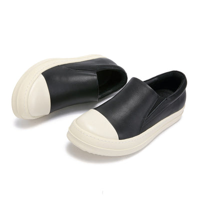 Tenis Slip-On de Cuero para Deportes y Ocio - Image 2