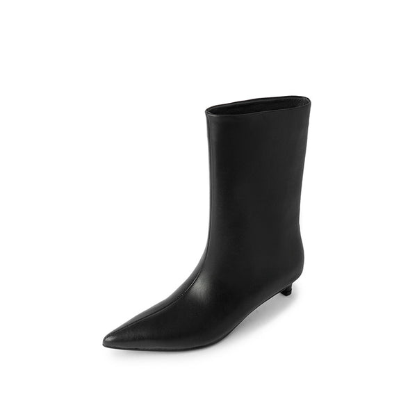 Botas de Tacón Kitten Cómodas y Sueltas para Moda Diaria - Image 5