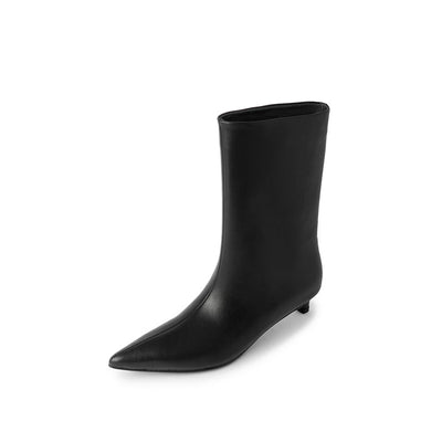 Botas de Tacón Kitten Cómodas y Sueltas para Moda Diaria - Image 5