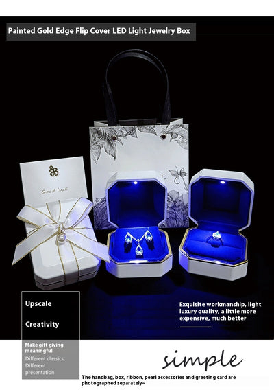 Estuche de Lujo con LED para Joyas, Relojes y Accesorios - Caja de Regalo Elegante - Image 31