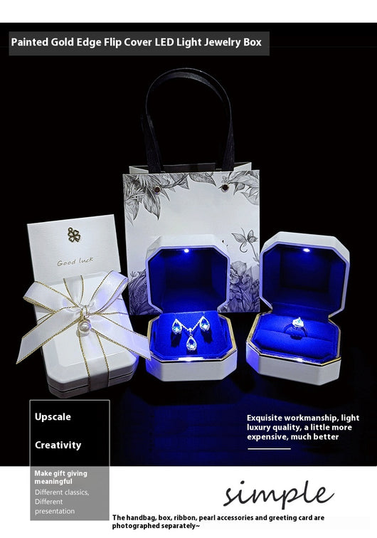 Estuche de Lujo con LED para Joyas, Relojes y Accesorios - Caja de Regalo Elegante - Image 31
